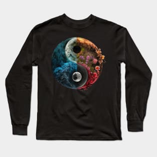 Cosmic Flowers Long Sleeve T-Shirt